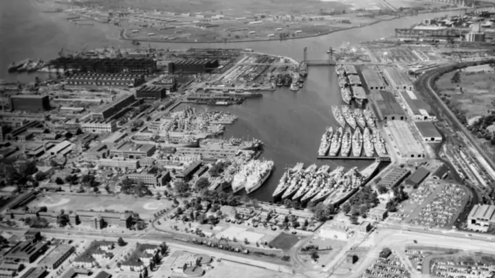 Former Philadelphia Naval Shipyard